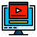 Video Social Media Stream Icon