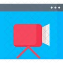 Flat Icon Video Icon
