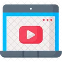 Flat Icon Video Icon