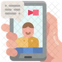 Video Call Conference Icon
