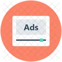 Video Ads Advertisement Icon