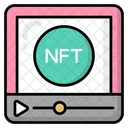 Video Nft Cryptocurrency Icon