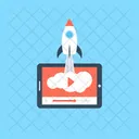 Video Launch Rocket Icon