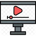 Video Computer Marketing Symbol
