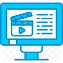 Video Monitor Screen Icon