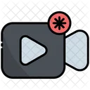 Video Button Click Icon