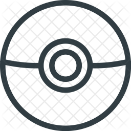 Pokeball Icon - Uto Circle Icons 1-4 