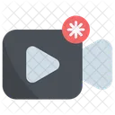 Video Click Button Icon