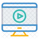 Video Monitor Display Icon