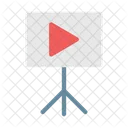 Video Player Projector Icon