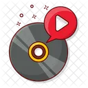 Video Compact Disc Icon