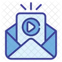 Video Mail Email Icon
