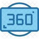Video 360 Panorama Icon