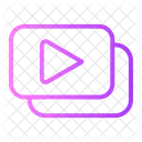 Video Youtube Live Streaming Icon