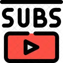 Videoabonnement You Tube Abonnement Subs Symbol