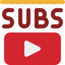 Videoabonnement You Tube Abonnement Subs Symbol