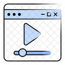 Video abspielen  Symbol