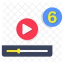 Online Medien Online Video Video Streaming Symbol