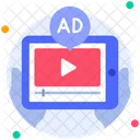 Video Ad Tab Video Icon