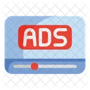 Video Ads Advertisement Advertising Icon