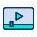 Video Player Advertising Advertisement Icon