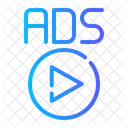 Video Ads Advertising Ads Icon