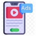Video Ads  Icon