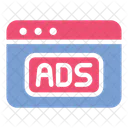 Video Advertising Ads Advertising Icon