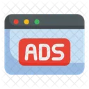 Video Advertising Ads Advertising Icon