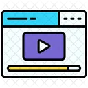 Video advertising  Icon