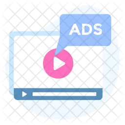 Video Advertising  Icon
