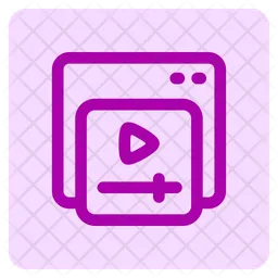 Video advertising  Icon