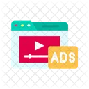 Video Advertising Video Marketing Marketing Icon