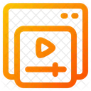 Video advertising  Icon