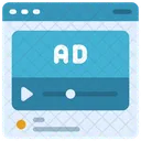 Video Advertisment  Icon