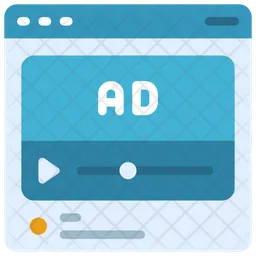 Video Advertisment  Icon