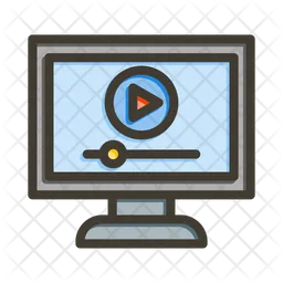 Video  animation  Icon