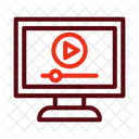 Video Animation Video Play Media Player Icon