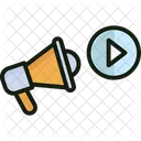 Video Announcement Audio Announcement Popular Video Icon