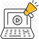 Anuncio De Video Video Publicidad Icon