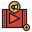 Video Anzeige Ersteller Symbol