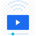 Vídeo ao vivo  Ícone