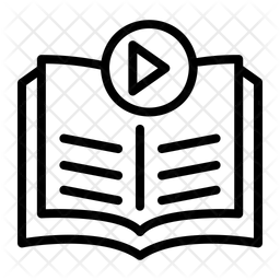 Aprendizaje por vídeo  Icono