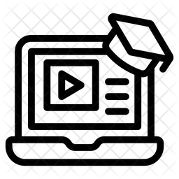 Aprendizaje por vídeo  Icono
