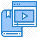 Video Aprendizaje Video Tutorial Aprendizaje En Linea Icono