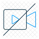 Video Aus Kamera Aus Symbol
