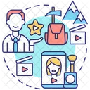 Video blogging  Icon
