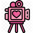 Video De Boda Camara De Video Ordenador Icono