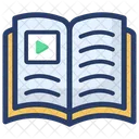 Video Book E Book Online Journal Icon
