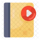 Video Book Video Guide Curriculum Icon